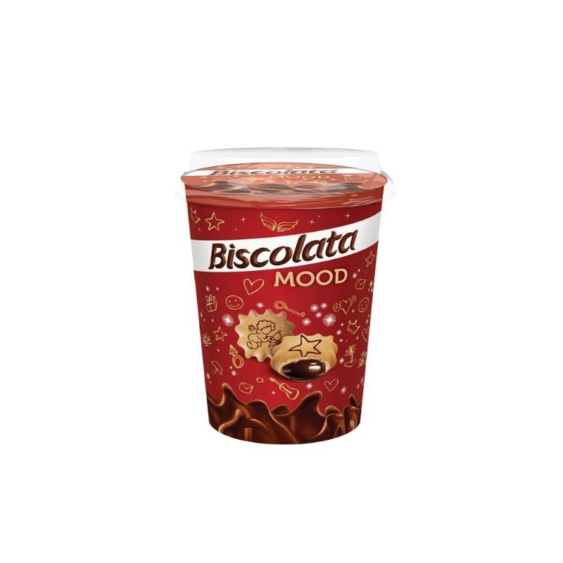 Biscolata Mood Çikolatalı Krema Dolgulu Bisküvi 40 Gr X 12 Adet