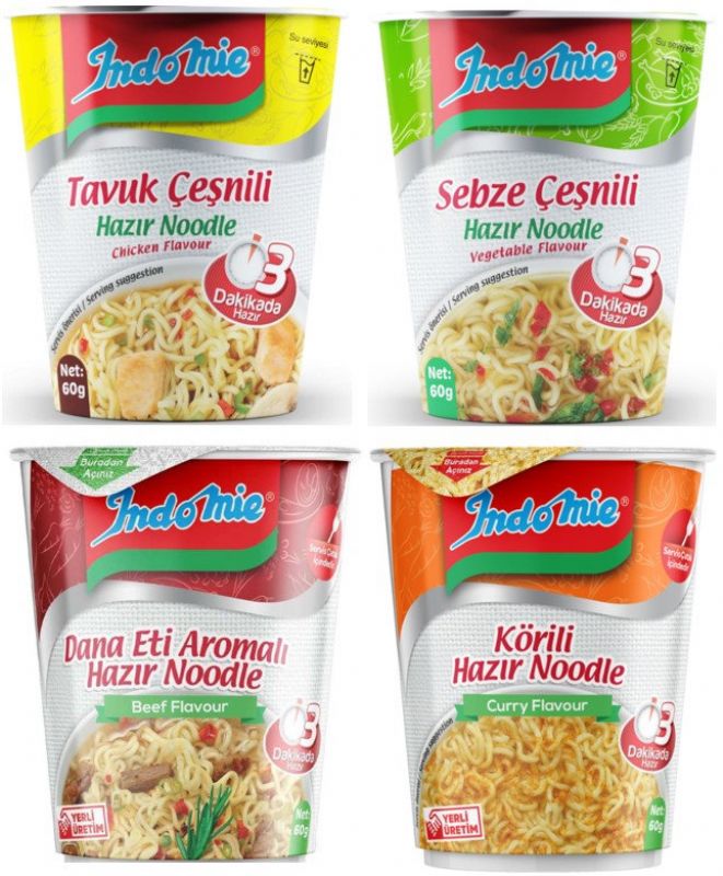 Indomie Bardak Hazır Noodle 60 gr