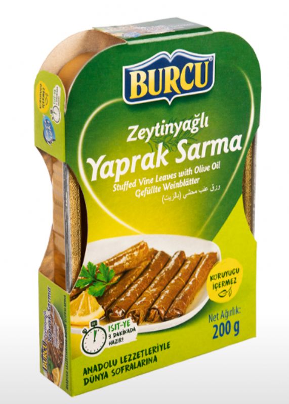 Burcu Zeytinyağlı Yaprak Sarma 8*200gr